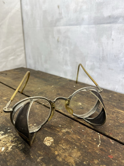 Vintage Collectible Mancave Safety Glasses