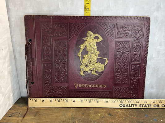 Vintage Home Decor Empty Photo Book