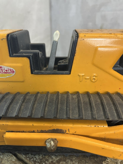 Vintage Collectible Mancave Tonka T-6 1970s Bulldozer