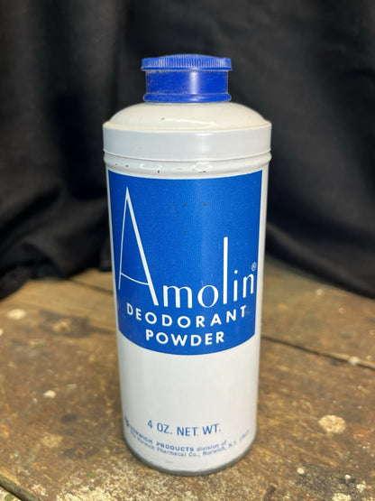 Vintage Collectible NOS Amolin Deodorant Tin #1226