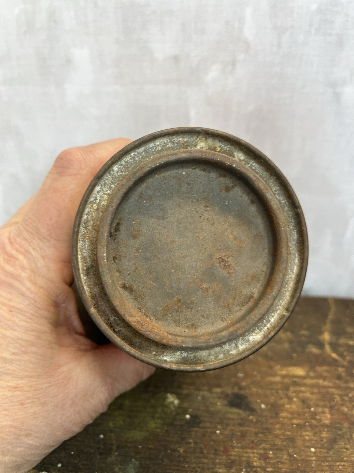 Vintage Hutchinsons Composite Wax Tin, Laundry Room