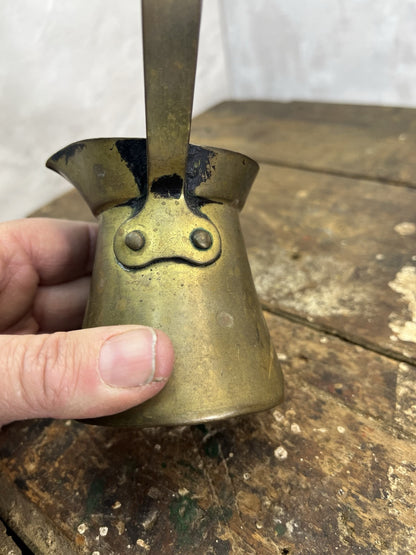Antique Vintage Collectible Turkish Brass #3 Measure