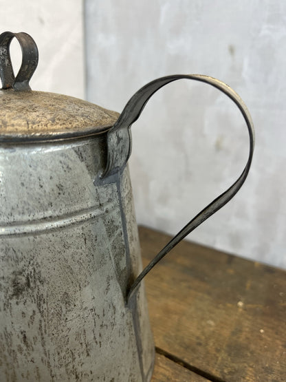 Tin Coffee Pot Not Antique