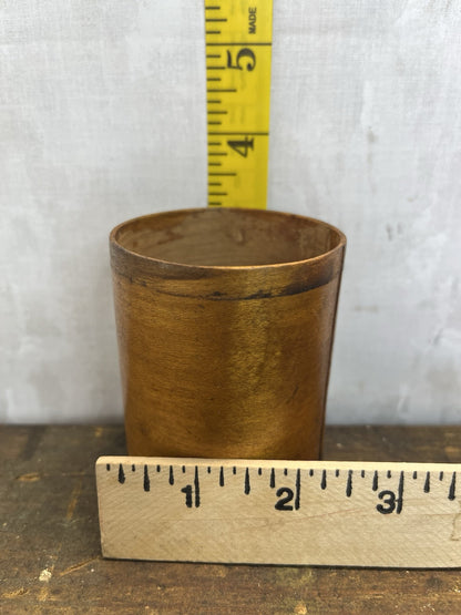 Antique Collectible Mustard Spice Box No Cover Home Decor 