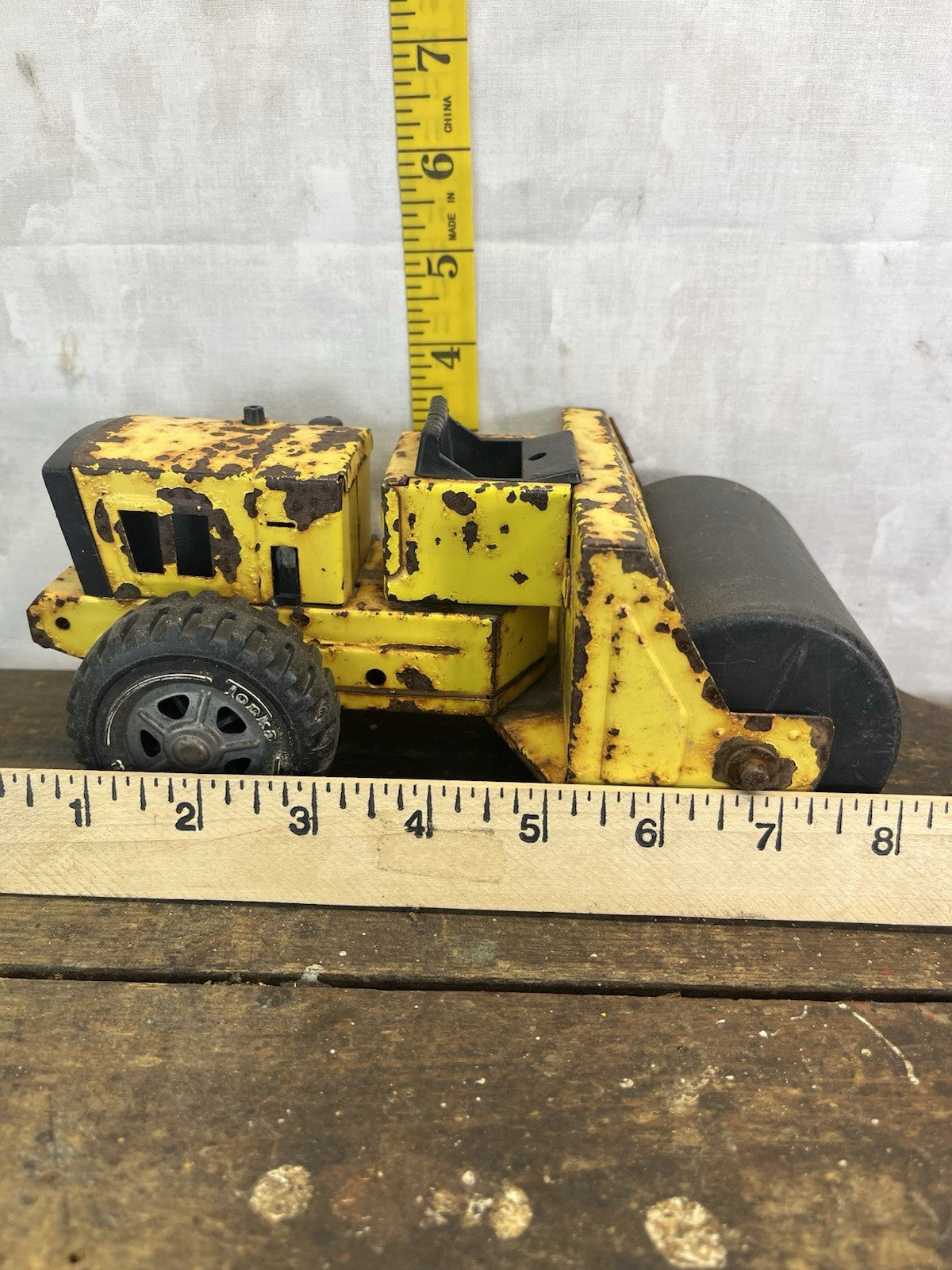 Vintage Mancave Collectible Tonka Steam Roller