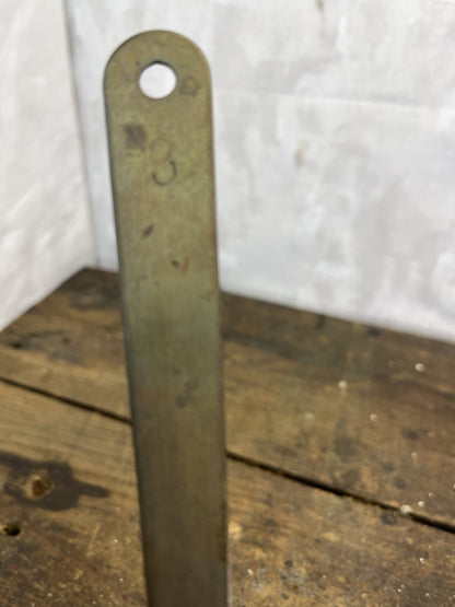 Antique Vintage Collectible Turkish Brass #3 Measure