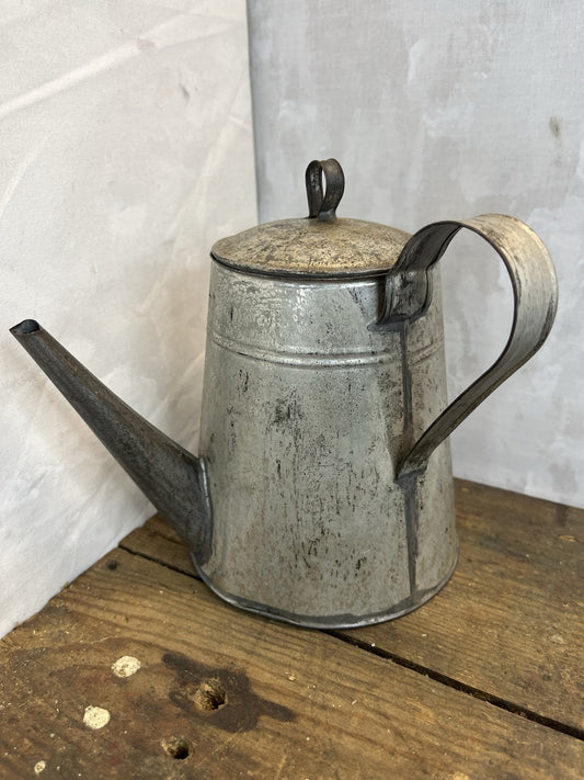 Tin Coffee Pot Not Antique