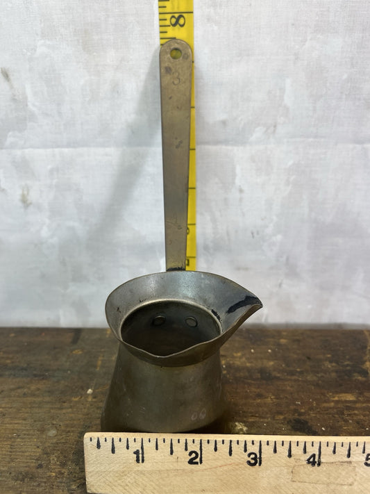 Antique Vintage Collectible Turkish Brass #3 Measure