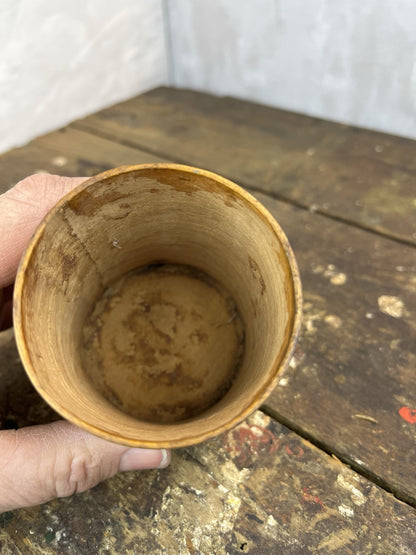 Antique Collectible Mustard Spice Box No Cover Home Decor 