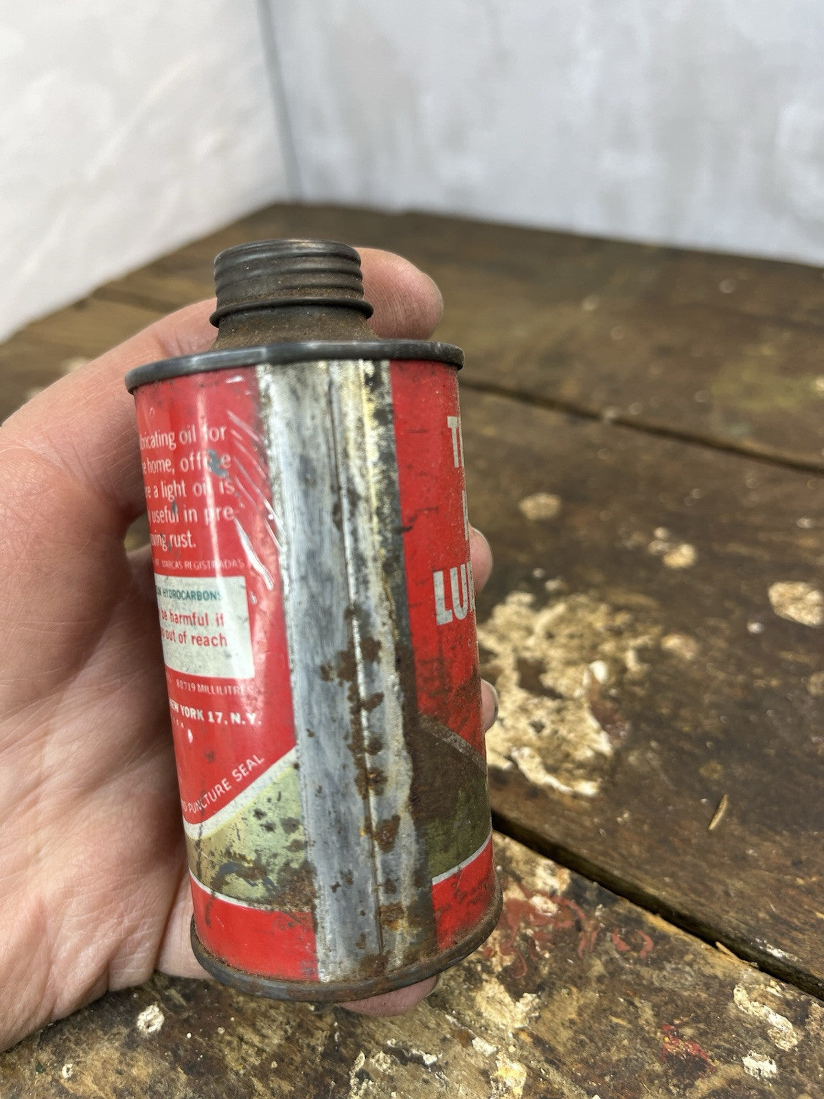 Vintage Collectible Mancave Texaco Home Lubricant 1930-1950