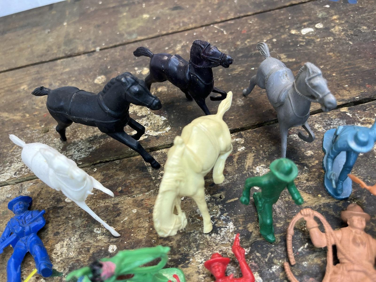 Vintage Collectible Mancave 15 Various Plastic Toys