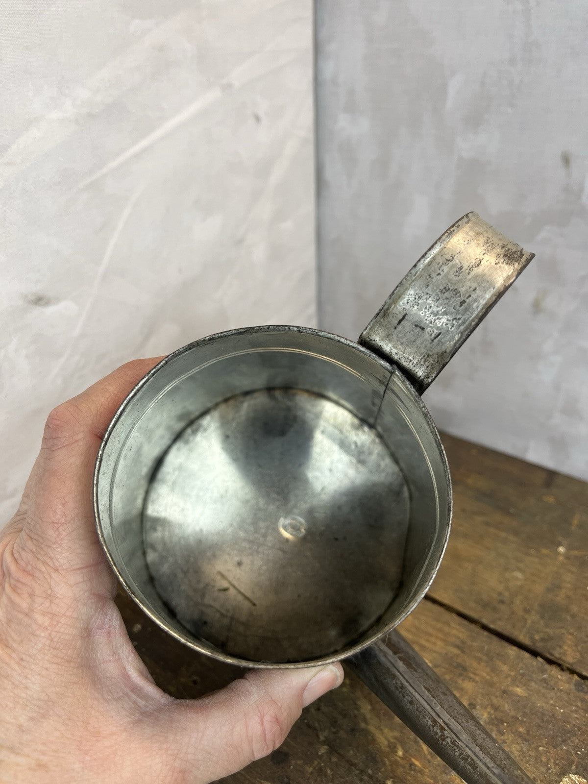 Tin Coffee Pot Not Antique
