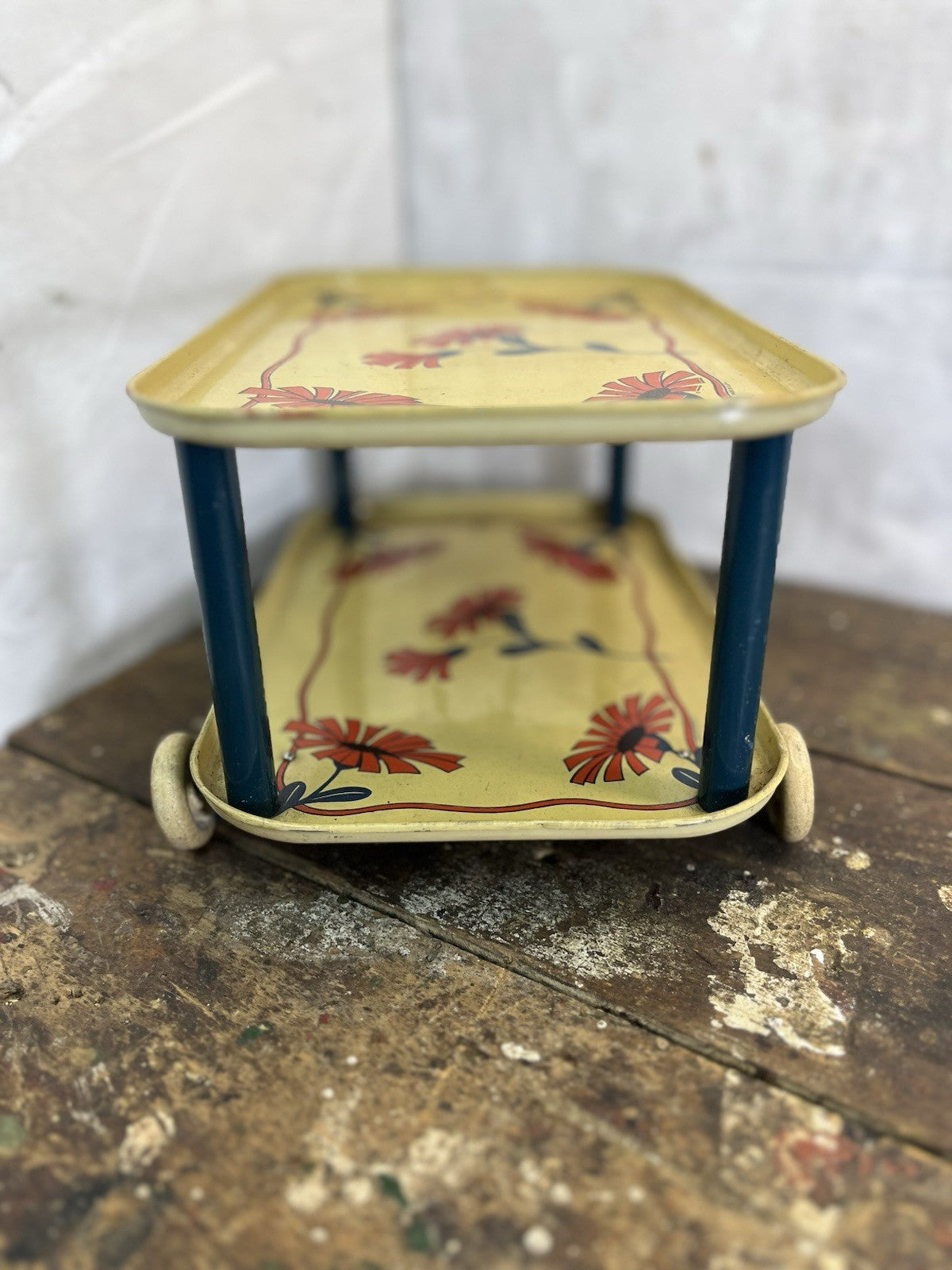 Vintage Collectible Ohio Art Toy Doll Tea Cart