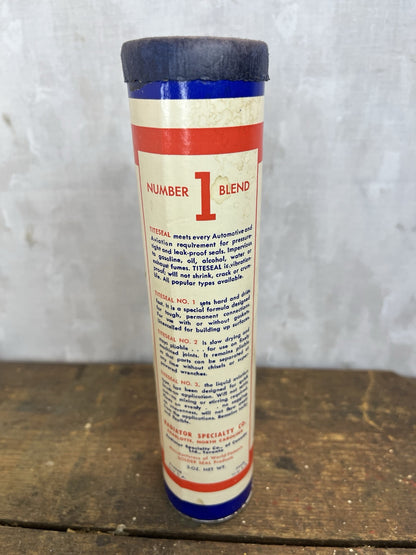 Vintage Mancave Collectible NOS Tite Seal Gasket & Joint Compound Composite