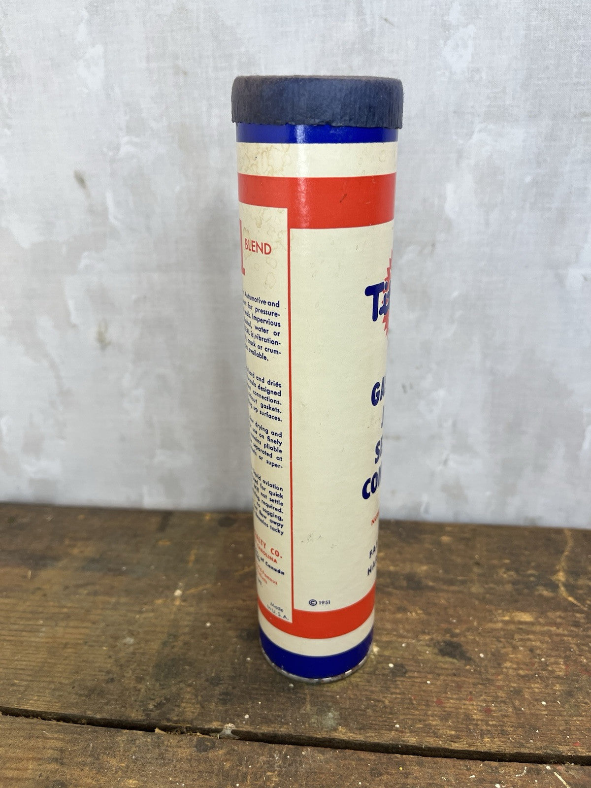 Vintage Mancave Collectible NOS Tite Seal Gasket & Joint Compound Composite