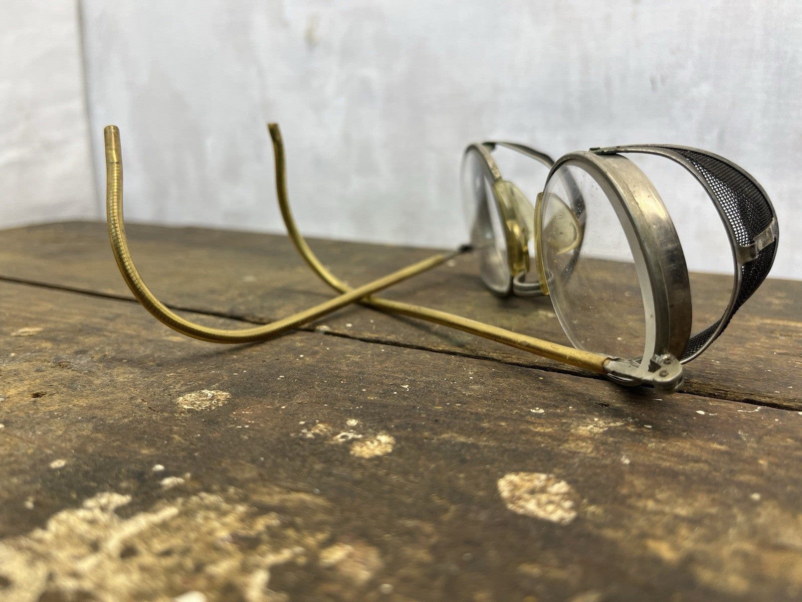 Vintage Collectible Mancave Safety Glasses